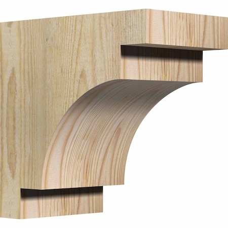 Ekena Millwork Mediterranean Rough Sawn Corbel, Douglas Fir, 6"W x 10"D x 10"H COR06X10X10MED00RDF